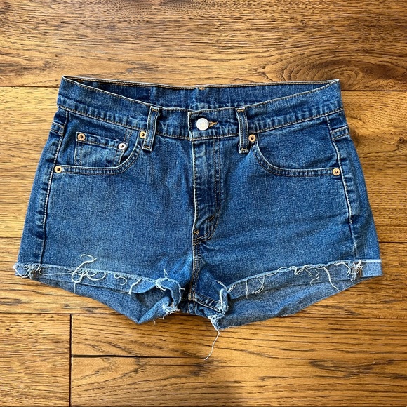 Levi’s Relaxed Bootcut DIY Shorts - Picture 1 of 2